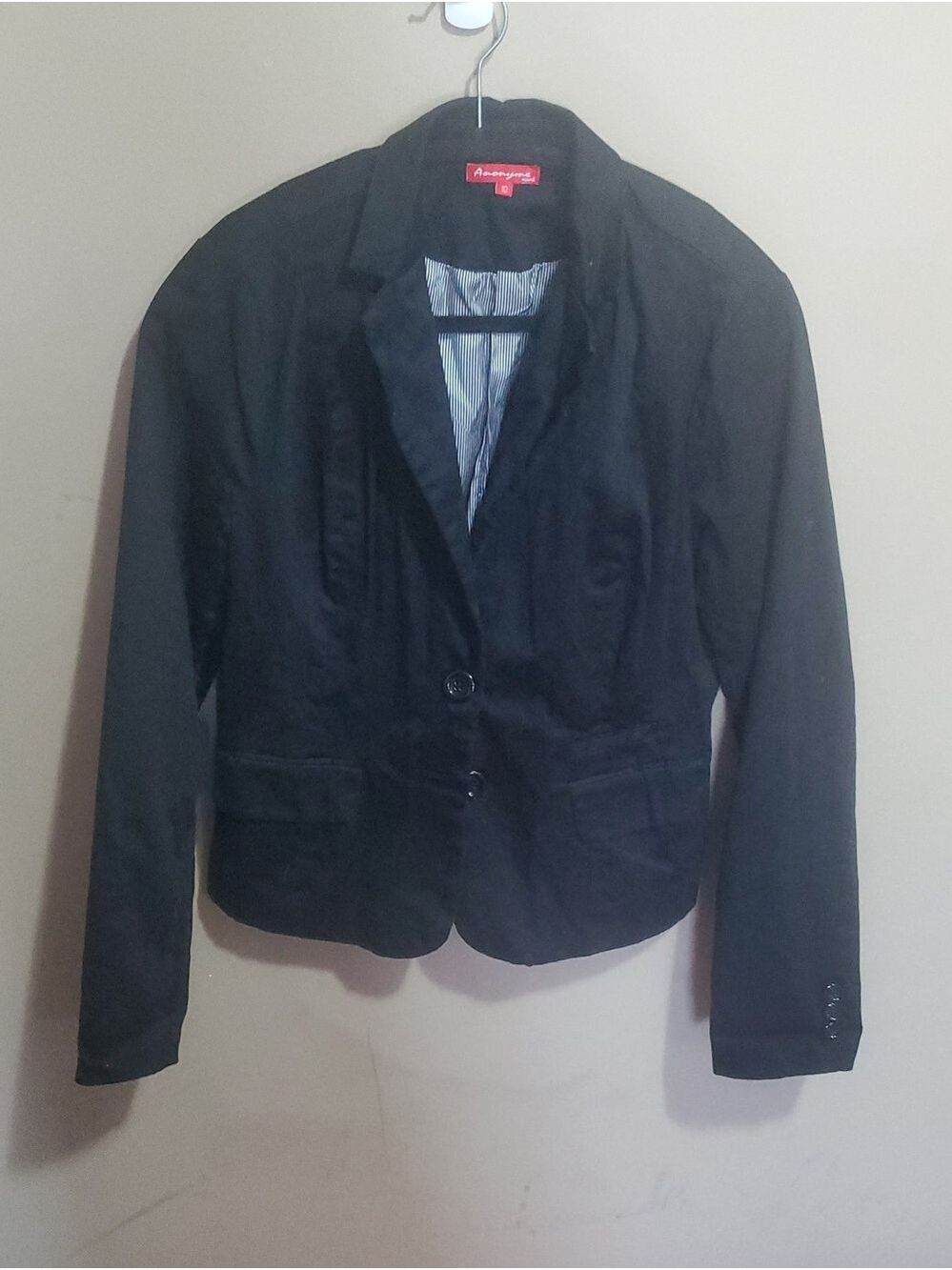 Anonyme Black Women's Tailored Blazer Size 10